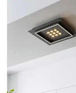Svietidlá Eglo 901192 - LED Stmievateľné stropné svietidlo BALAZOTE LED/21,4W/230V čierna +DO 901192
