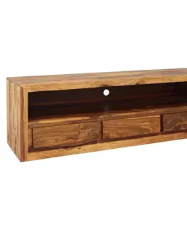 TV stolíky TV stolík Gani 160x50x45 z indického masívu palisander
