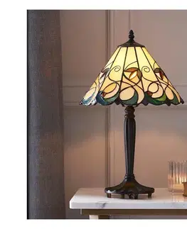 Lampy Endon 64195 - Stolová lampa Tiffany JAMELIA 1xE27/60W/230V priemer 31 cm 64195