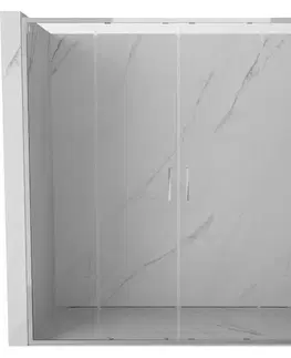 Sprchovacie kúty MEXEN/S - Exo dvojité posuvné sprchové dvere 170, transparent, chróm 8152-170-000-01-00