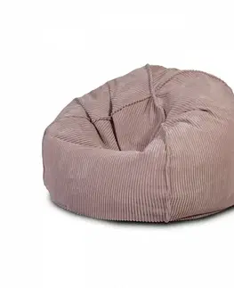 Sedacie vaky a kocky Sedací vak Sakwa Štruktúrovaný TiaHome - tmavo sivá