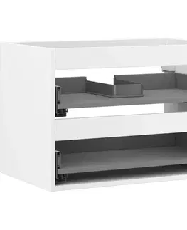 Kúpeľňový nábytok MEXEN - Box-A skrinka pre umývadlo 70, 2 zásuvky, biela mat 91AX0-0700-470-2-01