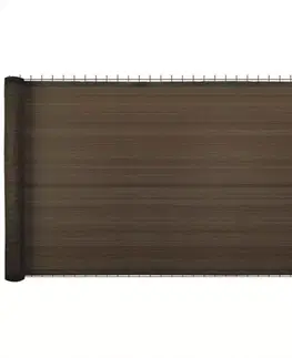 Balkónové zásteny a tieniace siete Tieniaca sieť basic 1,5m/10m hnedá