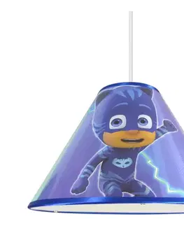 Svietidlá  LED Detský luster na lanku PJ MASK 1xE27/40W/230V 8435507802123