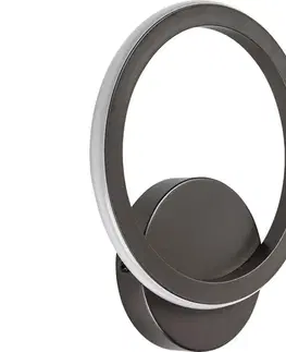 Svietidlá Rabalux 75090 - LED Kúpeľňové nástenné svietidlo LAVEN LED/8W/230V IP44 antracit 75090