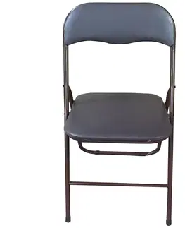 Stolčeky a hokerlíky Stolička skladacia DR-9-758 Luis 10894 hnedá