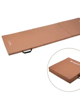 Žinenky Skladacia gymnastická žinenka inSPORTline Trifold 180x60x3 cm červená