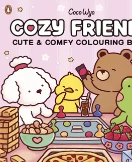 Nalepovačky, vystrihovačky, skladačky Cozy Friends - Coco Wyo