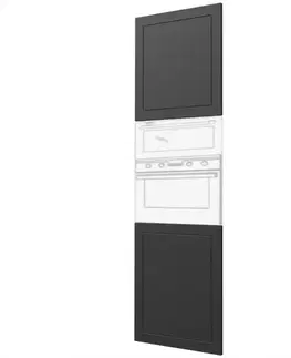 MDF fronty PVC Dvierka Quantum D14RU/2D graphite
