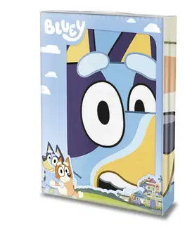 Detské obliečky Obliecky Disney Bluey 140x200cm+90x70cm Faro Tiahome