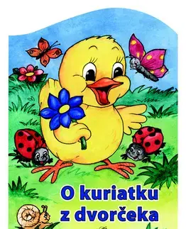 Leporelá, krabičky, puzzle knihy O kuriatku z dvorčeka - Zuzana Pospíšilová,Vladimíra Vopičková