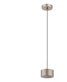 Svietidlá Globo 56964H - LED luster RAYMOND na lankách, LED/12W/230V, 3000K, priemer 15 cm, mosadz 56964H