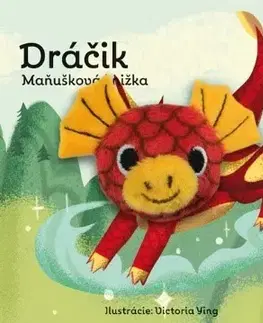 Leporelá, krabičky, puzzle knihy Maňušková knižka: Dráčik - neuvedený,Yu-Hsuan Huang