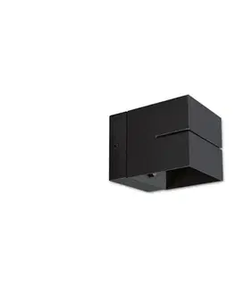Svietidlá  Nástenné svietidlo COSTA 1xG9/35W/230V čierna COSTA BLACK