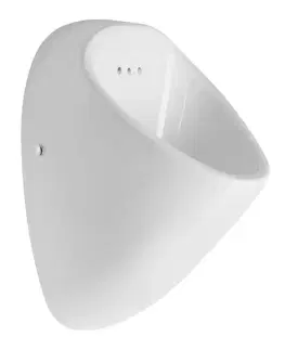 Pisoáre SAPHO - Urinál so zakrytým prívodom vody, Rimless, 32x52cm TP635