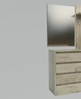 Predsieňové zostavy AMARO predsieňová zostava, dub Craft sivý