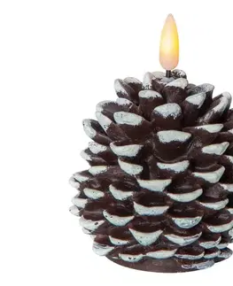 Vianočné dekorácie Eglo 410023 - LED Vianočná dekorácia FLAMME CONE LED/0,03W/1xCR2032 410023