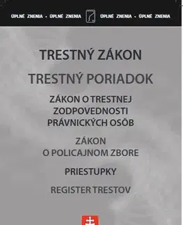 Právo - ostatné Trestné právo po novelách