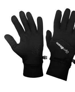 Rukavice na cvičenie GymBeam Bežecké rukavice Unstoppable Black  XS/S