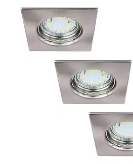 LED osvetlenie Rabalux 1054 - SADA 3xLED Podhľadové svietidlo LITE 3xGU10-LED/3W/230V 1054