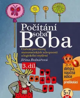 Pre predškolákov Počítání soba Boba - 3. díl, 2. vydání - Jiřina Bednářová