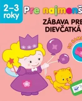 Nalepovačky, vystrihovačky, skladačky Pre najmenších – zábava pre dievčatká
