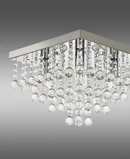 Lampy do obývačky Luster AMARAL 6991 chróm PL5
