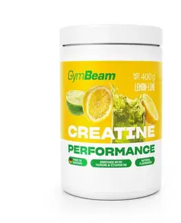 Kreatín Monohydrát GymBeam Creatine monohydrate+ citrón limetka