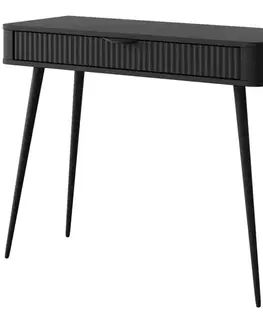 Toaletné stolíky Toaletný stolík Lante Black