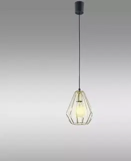 Lampy do obývačky Luster Brylant Gold 2787 LW1