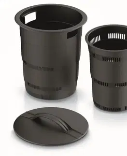 Kompostéry Kinekus Kompostér podzemný COMBIOSIL 25 cm, 11L čierny