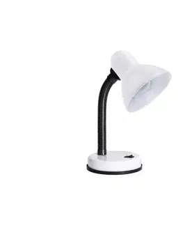 Lampy  Stolná lampa SMIESZEK 1xE27/40W/230V biela KLKXSMIBIA