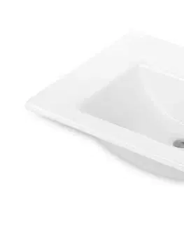 Umývadlá DEANTE - Floxs biela - Keramické umývadlo, vsadené - 60 cm CDI_6U6M