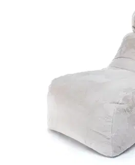 Sedacie vaky a kocky Sedací vak Bunny L Lapit TiaHome - sivá
