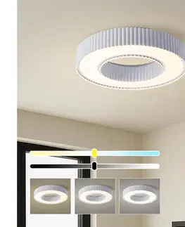 Svietidlá BRILAGI - stmievateľné stropné svietidlo LUMIX LED/48 W/230 V 3000–6000 K biela, priemer 50 cm + diaľkové ovládanie BRI859