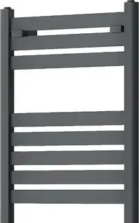 Radiátory do kúpeľne MEXEN - Urán vykurovací rebrík/radiátor 1200 x 500 mm, 527 W, antracit W105-1200-500-00-66