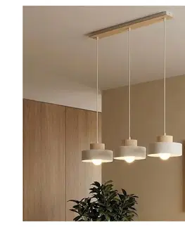 Svietidlá EMIBIG Luster na lanku KIVI 3xE27/15W/230V biela 1669/3
