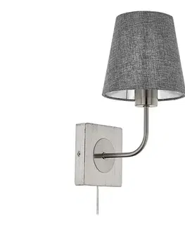 Svietidlá Eglo 97887 - Nástenné svietidlo PAUSIA 1xE27/40W/230V 97887