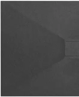 Sprchové vaničky Vanička štvorcová Magnum black 90x90