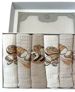 Utierky Utierky na riad vaflové Chlieb 40x60cm 6ks TiaHome