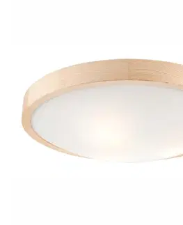 Svietidlá  Stropné svietidlo NATURAL SLIM 3xE27/60W/230V ø 47 cm borovica LD-PD-8.3 SOSNA