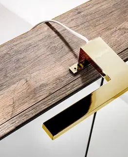 Kúpeľňový nábytok ArtCom LED osvetlenie JULIET | zlatá 30 cm
