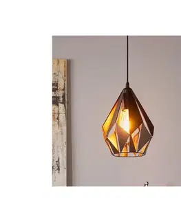 Svietidlá Eglo 49997 - Luster na lanku CARLTON 1xE27/60W/230V 49997