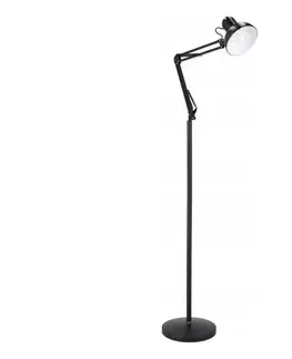 Lampy SmartLED Stojacia lampa 1xE27/40W/230V čierna 1243