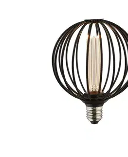 Žiarovky Searchlight 26004BK - LED dekoračná žiarovka GLOBE E27/4,5W/230V 2700K 26004BK