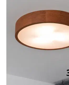 Svietidlá BRILAGI - LED stropné svietidlo CARVALHO 3xE27/15W/230V, dub/čerešňa, priemer 47 cm 8590828607120
