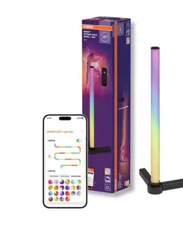 Lampy Osram - LED RGBW stmievateľná stolná lampa SMART+ MAGIC LED/7,5W/230V čierna Wi-Fi + diaľkové ovládanie 4099854471759