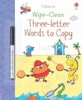 V cudzom jazyku Wipe-Clean Three-Letter Words to Copy - Jane Bingham