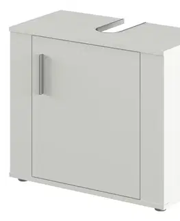 Kúpeľňový nábytok KONDELA Lessy New kúpeľňa biela