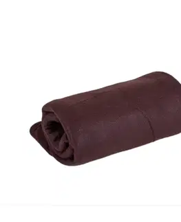 Deky Deka Fleece tmavo hnedá 150x200cm TiaHome